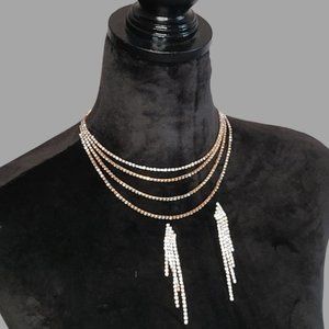 Diamond Accent Necklace Set